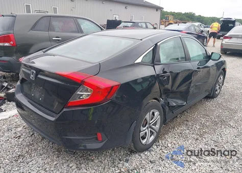 2017 Honda Civic Lx from USA, damaged, VIN 19XFC2F57HE004341